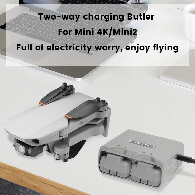 Drone Charging Hub - Carregador bidirecional para bateria de drone