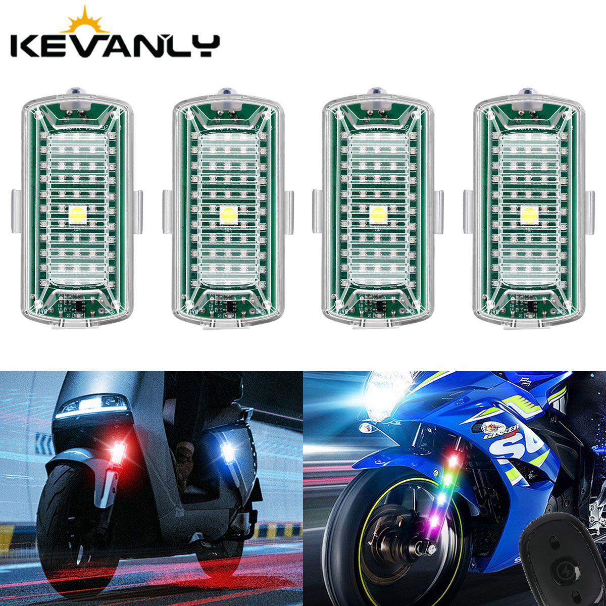 Drone Strobe Light - Controle remoto sem fio led luz