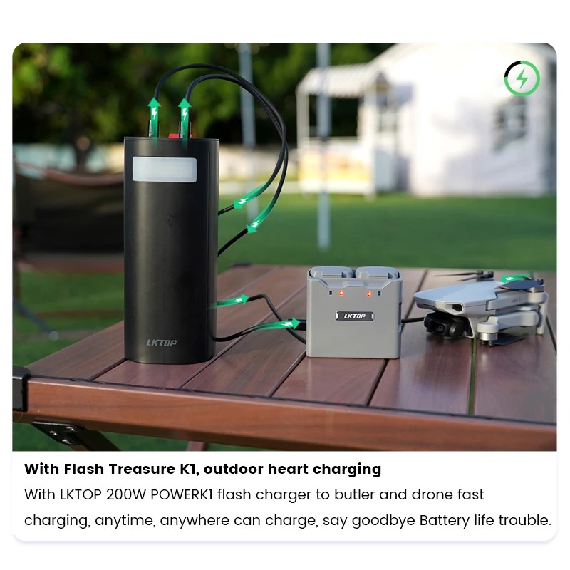 Carregador bidirecional para b - Drone Charging Hub avaliação e preço