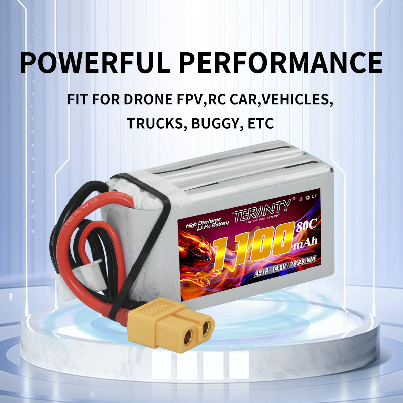 Bateria Lipo TERANTY 4S 1100mA - Drone Power Bank avaliação e preço