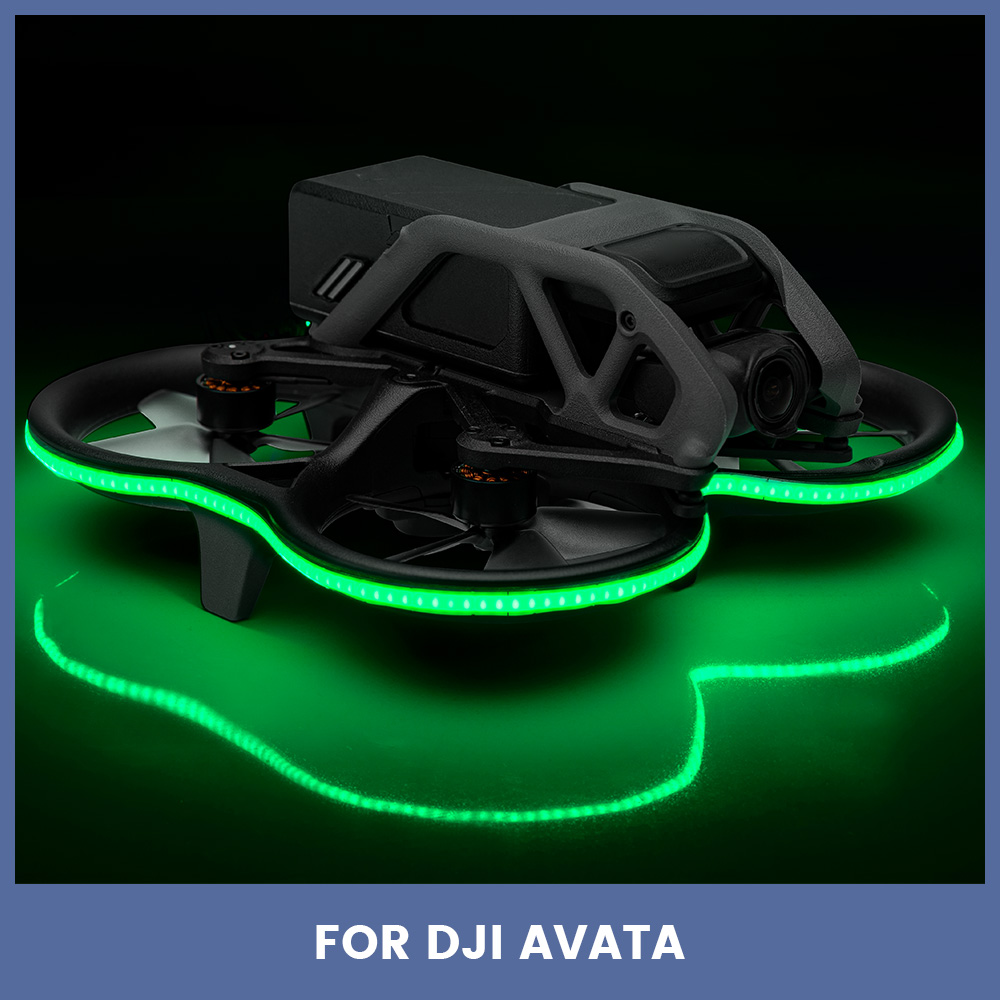 Tiras de luz led rc para dji a - Drone Strobe Light avaliação e preço
