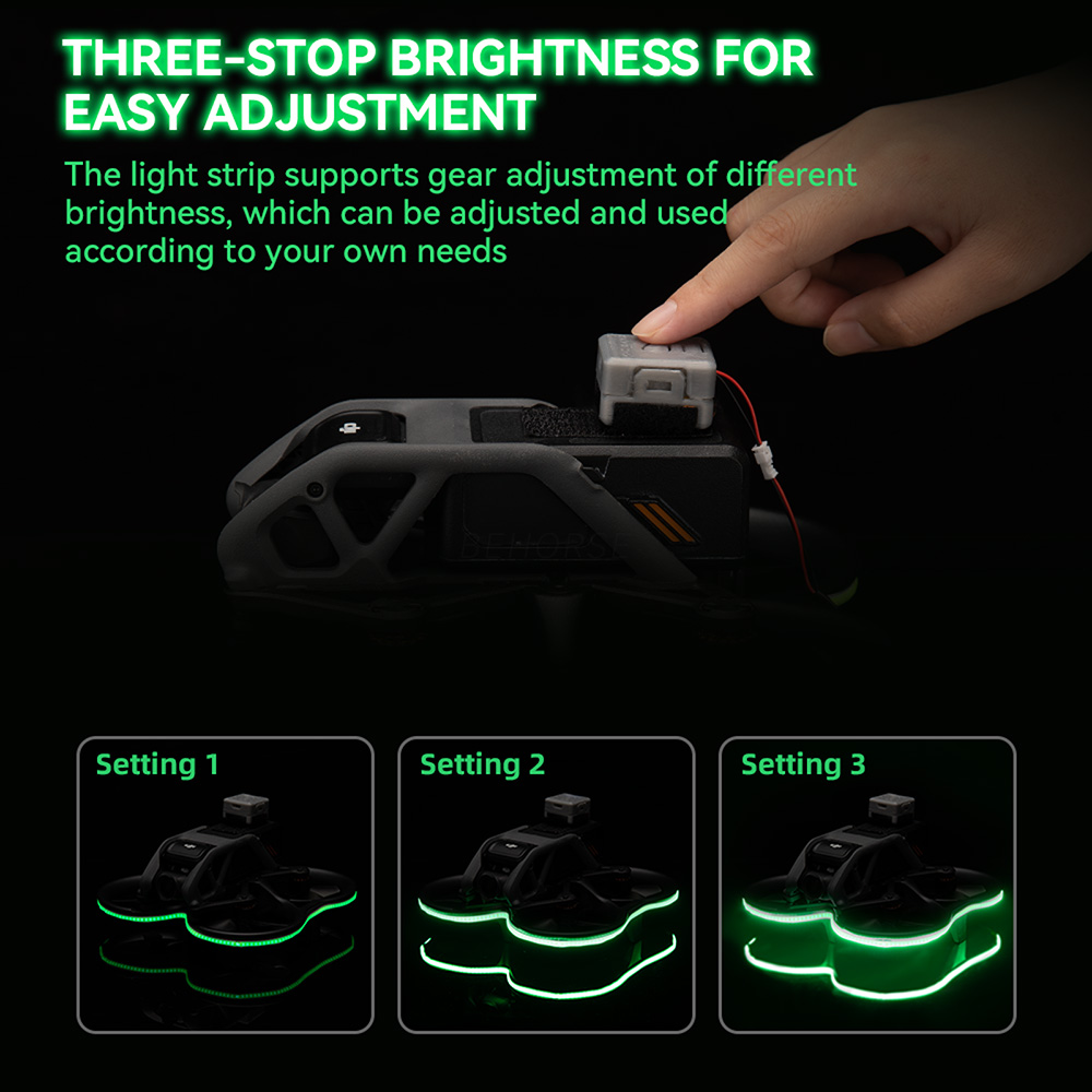 Tiras de luz led rc para dji a - Drone Strobe Light avaliação e preço