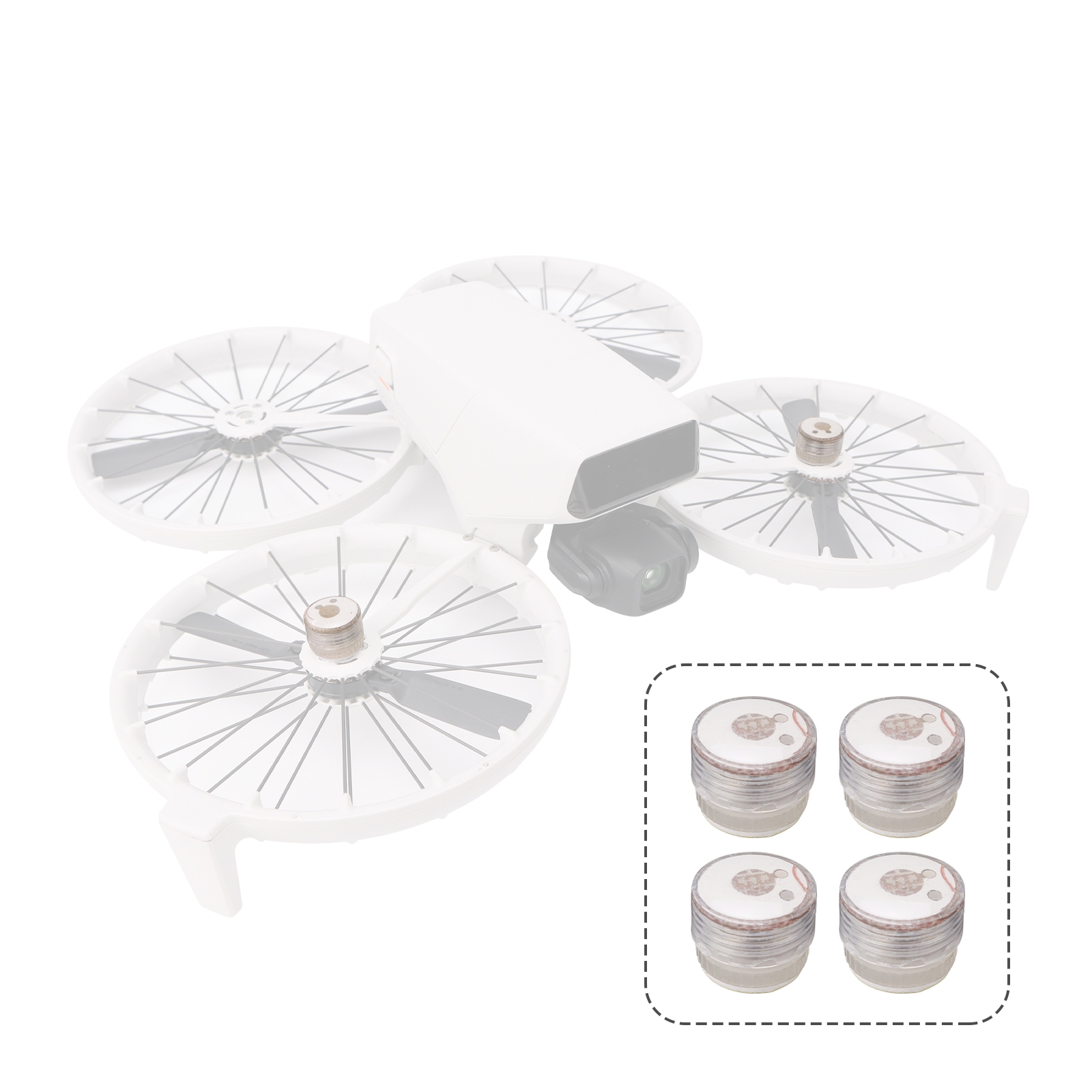 para DJI Flip ​ Luz de Advertê - Drone Strobe Light avaliação e preço